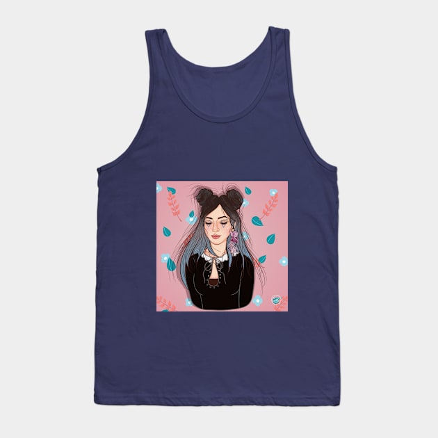 cute girl Tank Top by kira4ka93